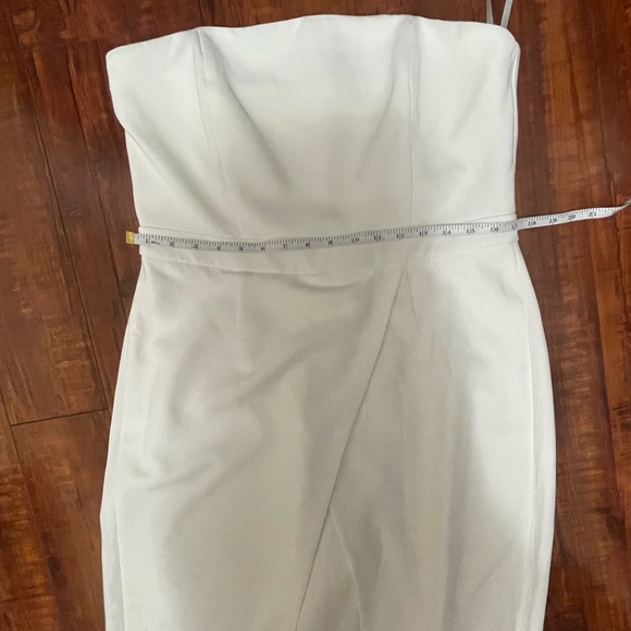 CONVERTIBLE STRAPLESS SPLIT-LEG JUMPSUIT - Picture 9 of 12